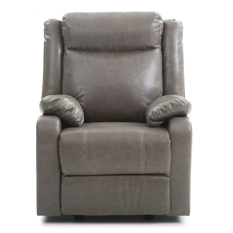 Fauteuil à bascule inclinable en similicuir