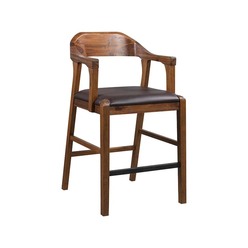 Tabouret de comptoir ou de bar en bois