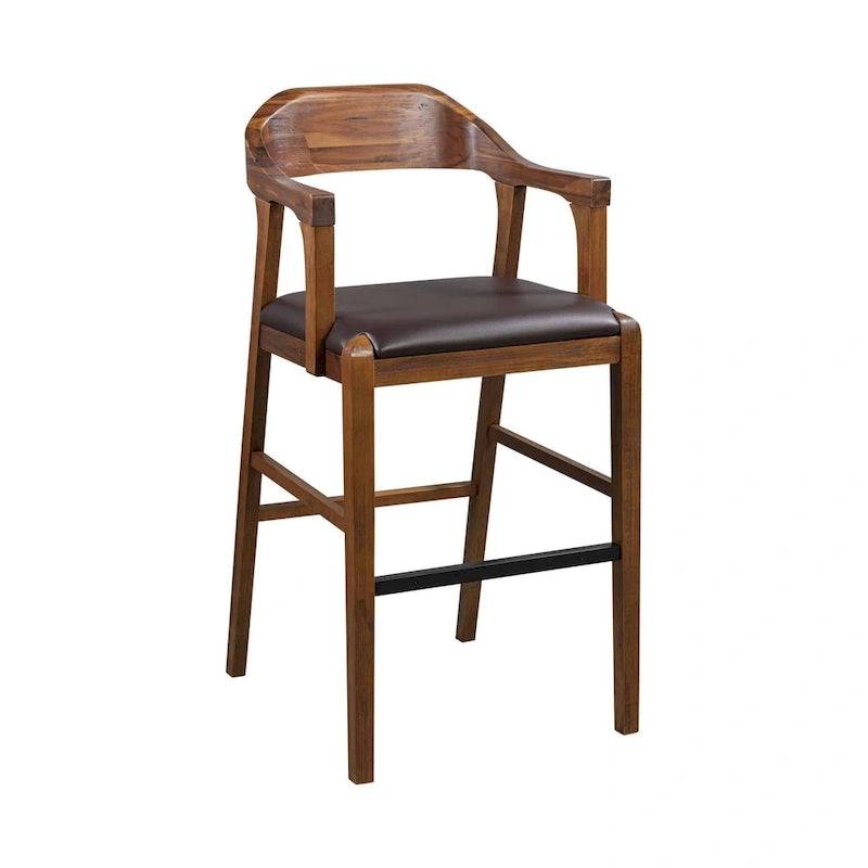 Tabouret de comptoir ou de bar en bois