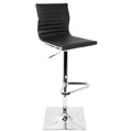 Tabouret de bar réglable contemporain en similicuir - S/O