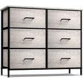 Commodes de chambre avec 6 tiroirs, commode de chambre