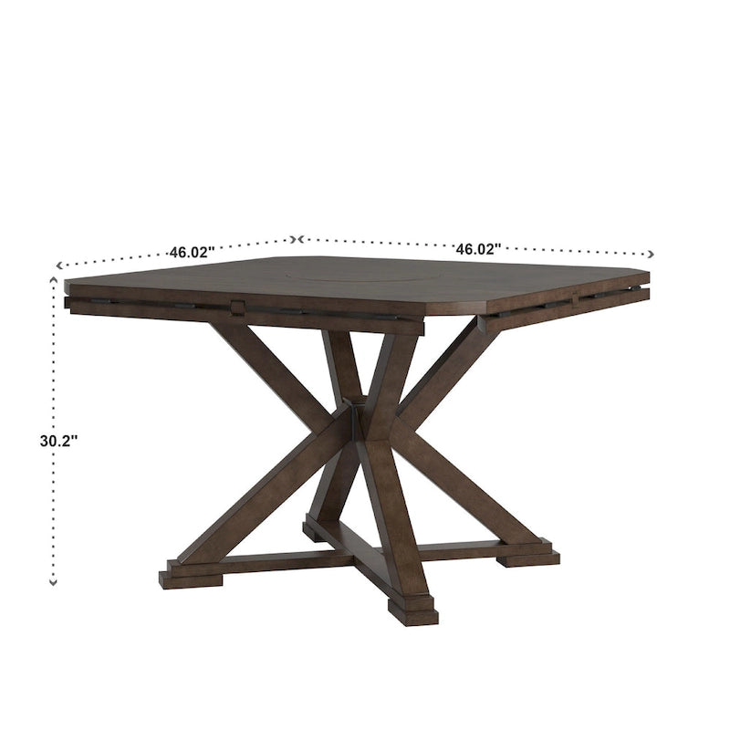 Table de salle à manger transformable