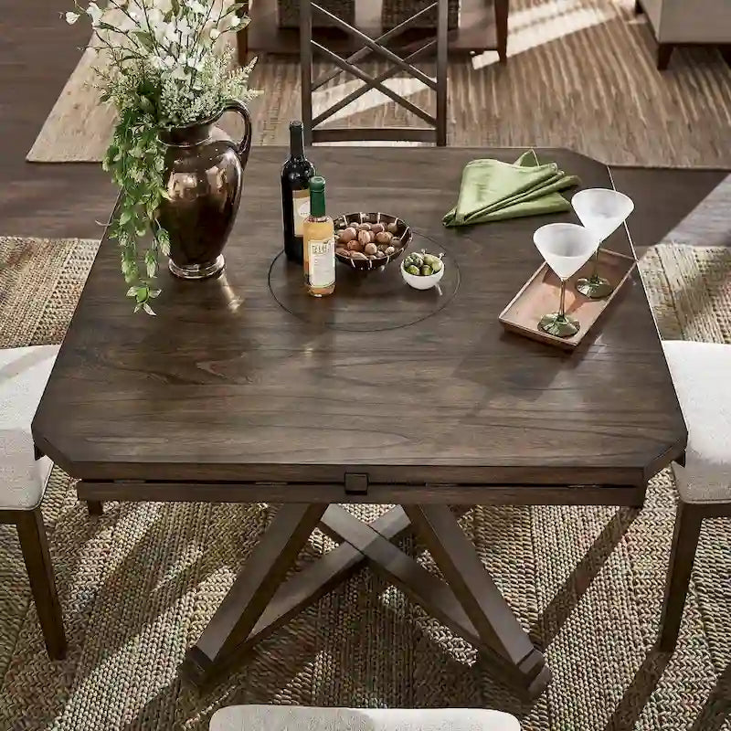 Table de salle à manger transformable