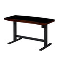Twin Star Home Uptown Loft Adjustable Height Desk, Meridian Cherry