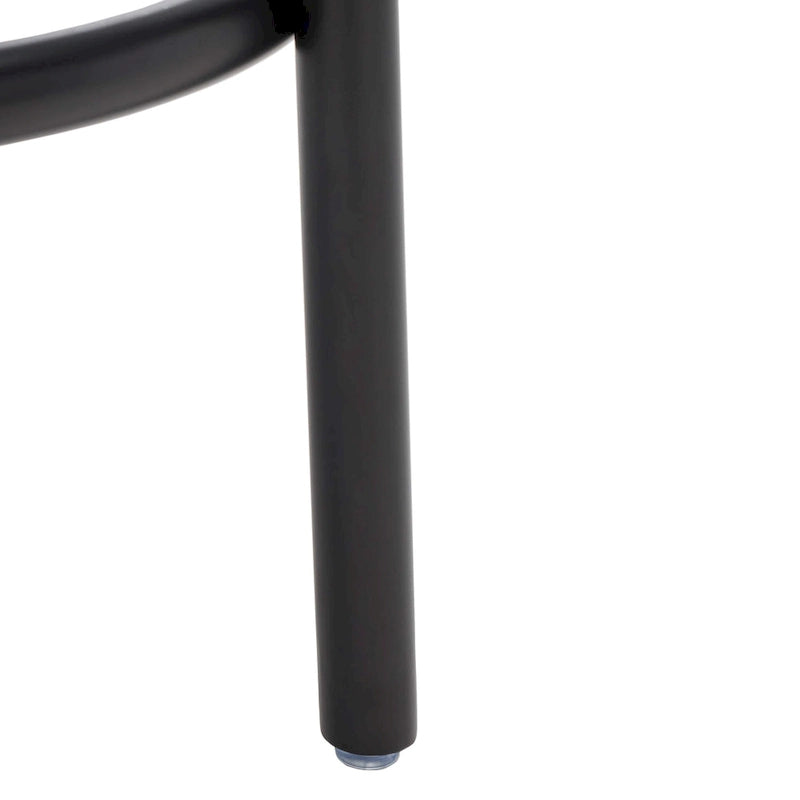Tabouret de comptoir à pieds métalliques 26 po - 15 po L x 15 po P x 26 po H - 15Lx15Px26H