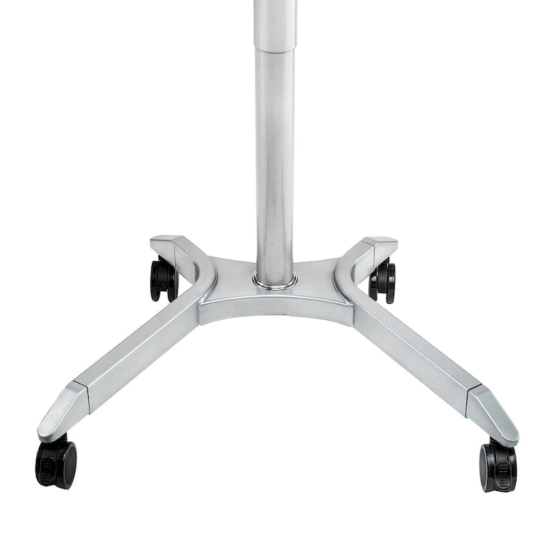 28 Chariot de bureau mobile à hauteur réglable pneumatique pour ordinateur portable