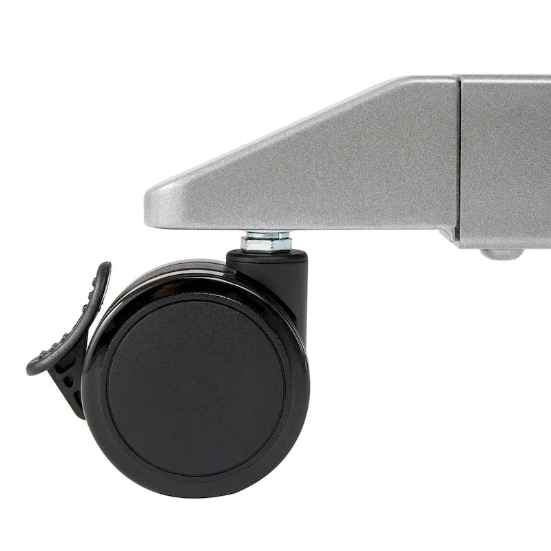 28 Chariot de bureau mobile à hauteur réglable pneumatique pour ordinateur portable
