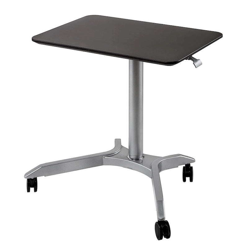 28 Chariot de bureau mobile à hauteur réglable pneumatique pour ordinateur portable