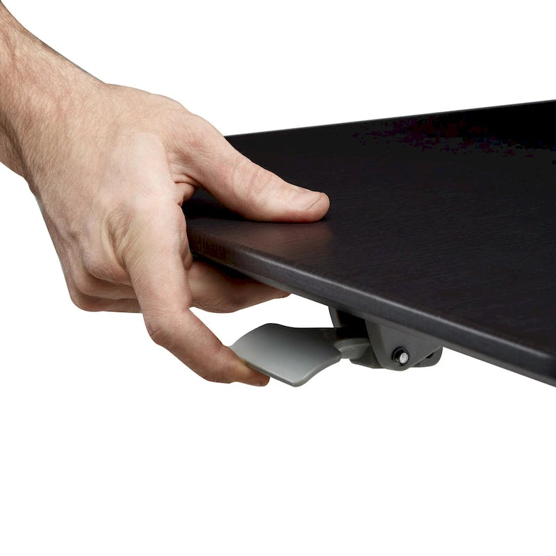28 Chariot de bureau mobile à hauteur réglable pneumatique pour ordinateur portable
