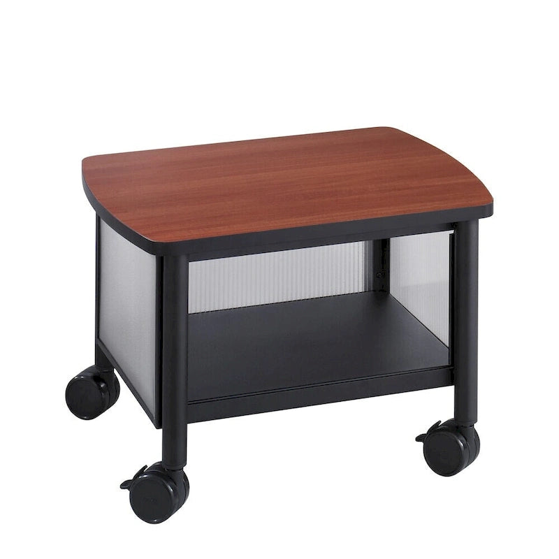 Petit support de rangement mobile pour imprimante de table