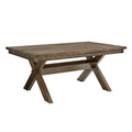 Table à manger rustique de ferme - N/A