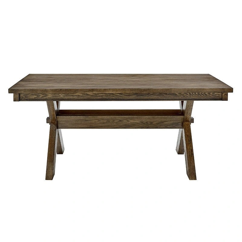 Table à manger rustique de ferme - N/A