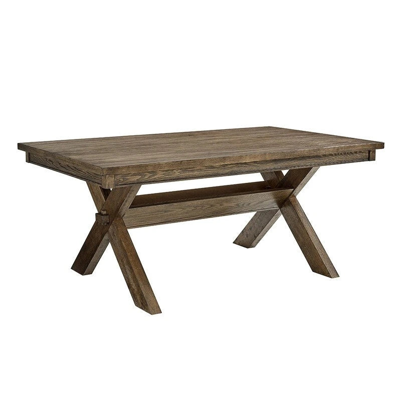 Table à manger rustique de ferme - N/A
