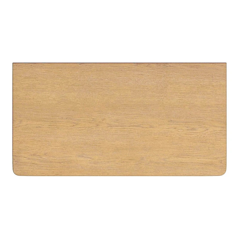 Commode en bois à 3 tiroirs et pieds arrondis