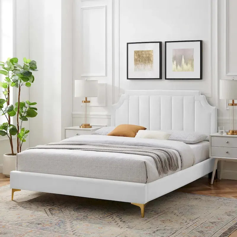 Lit plateforme simple