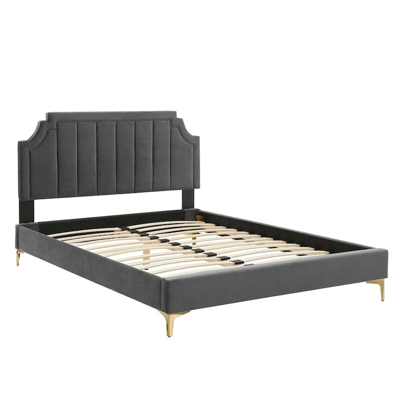 Lit plateforme simple