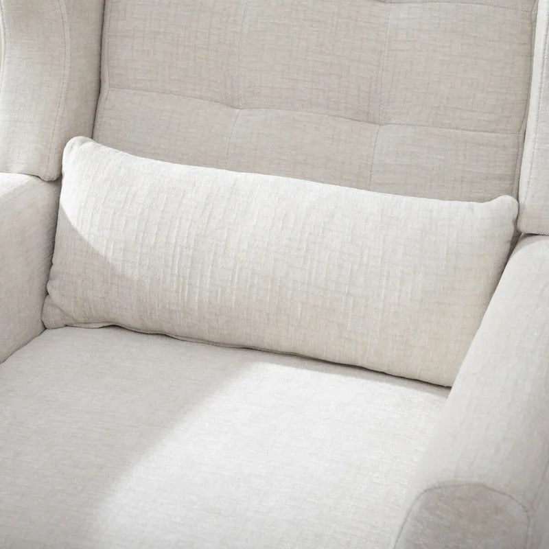 Fauteuil d'appoint moderne rembourré en mousse, fauteuil de salon confortable pour la lecture