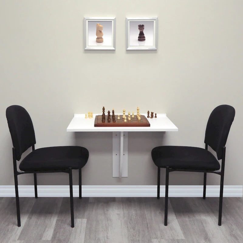 Bureau mural blanc de 76 cm